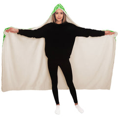 Blanket With Hood | Green Hooded Blanket | Get Blessed Now