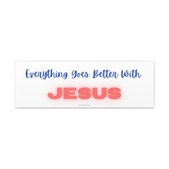 BETTER WITH JESUS! Canvas Gallery Wraps