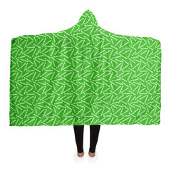 Blanket With Hood | Green Hooded Blanket | Get Blessed Now