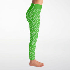 BENDECIDO Leggings Verdes de Yoga
