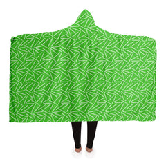 BENDECIDO manta verde con capucha