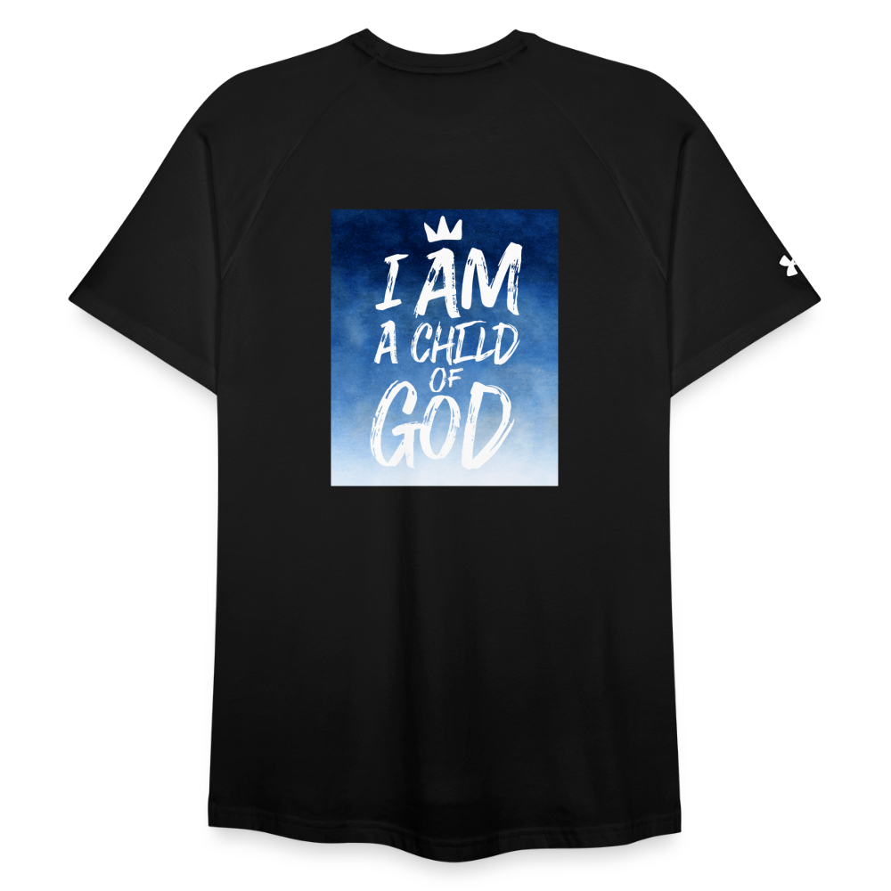 I AM CHILD OF GOD Under Armour Unisex T-Shirt - black