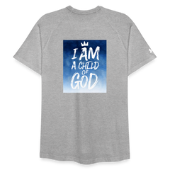 I AM CHILD OF GOD Under Armour Unisex T-Shirt - heather gray