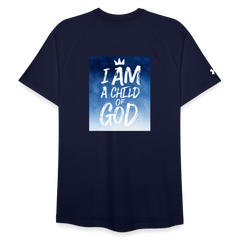 I AM CHILD OF GOD Under Armour Unisex T-Shirt - navy