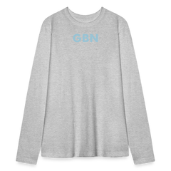New GET BLESSED/ BE A BLESSING Bella + Canvas Women's Long Sleeve T-Shirt - heather gray