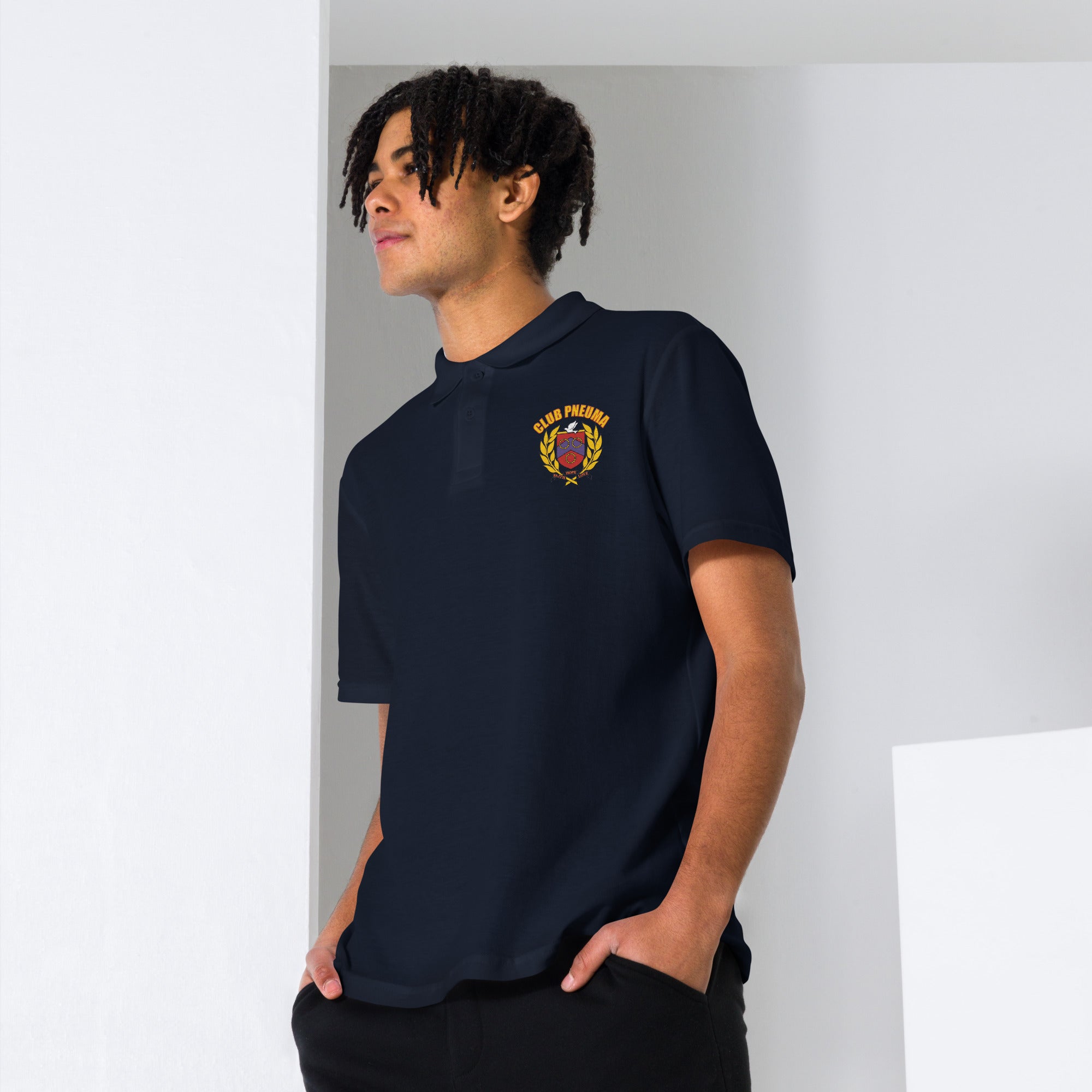 Short Sleeve T Shirt | Club Pique Polo Shirt | Get Blessed Now