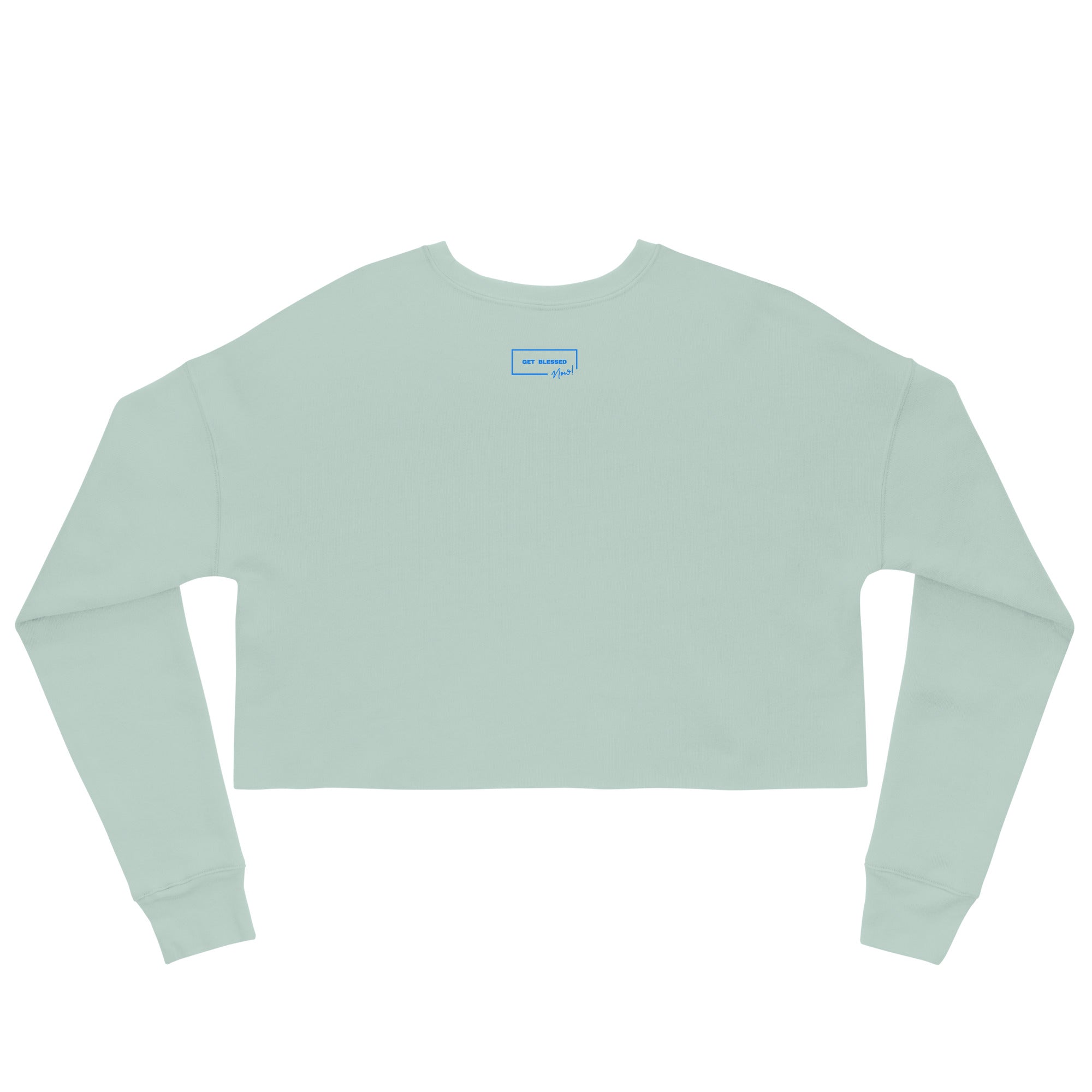 Crop Top Sweatshirt | CHILD OF GOD Crop Sweatshirt | Get Blessed Now