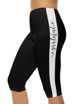 GRATEFUL! Women’s Capri Leggings