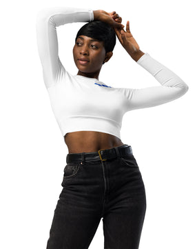 Athletic Crop Top | Long-sleeve Crop Top | Get Blessed Now