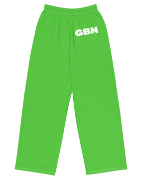 Wide-Leg Trousers Mens | Green Wide-Leg Pants | Get Blessed Now