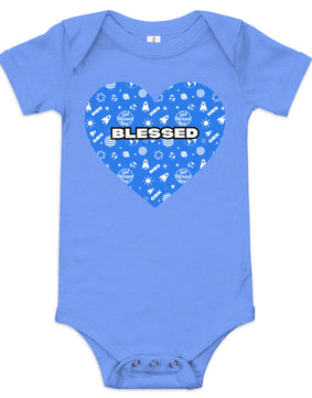 Onesie For Infants | BLESSED Short Sleeve Onesie | Get Blessed Now