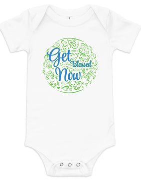 Short Sleeve Onesie | Baby Onesie - One Piece | Get Blessed Now