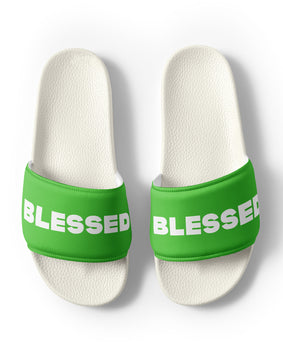 Men's Designer Slides | BLESSED Men’s Slides | Get Blessed Now