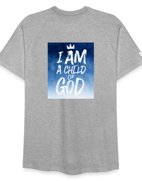 I AM CHILD OF GOD Under Armour Unisex T-Shirt - heather gray