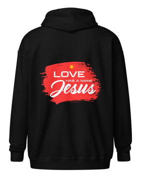 Full Zip Hoodie Mens | Heavy Blend Zip Hoodie | Get Blessed Now