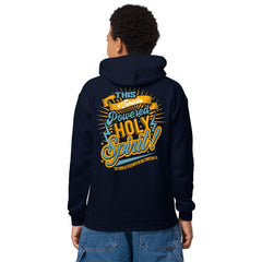 POWERED by Holy Spirit Unisex Youth Heavy Blend Hoodie